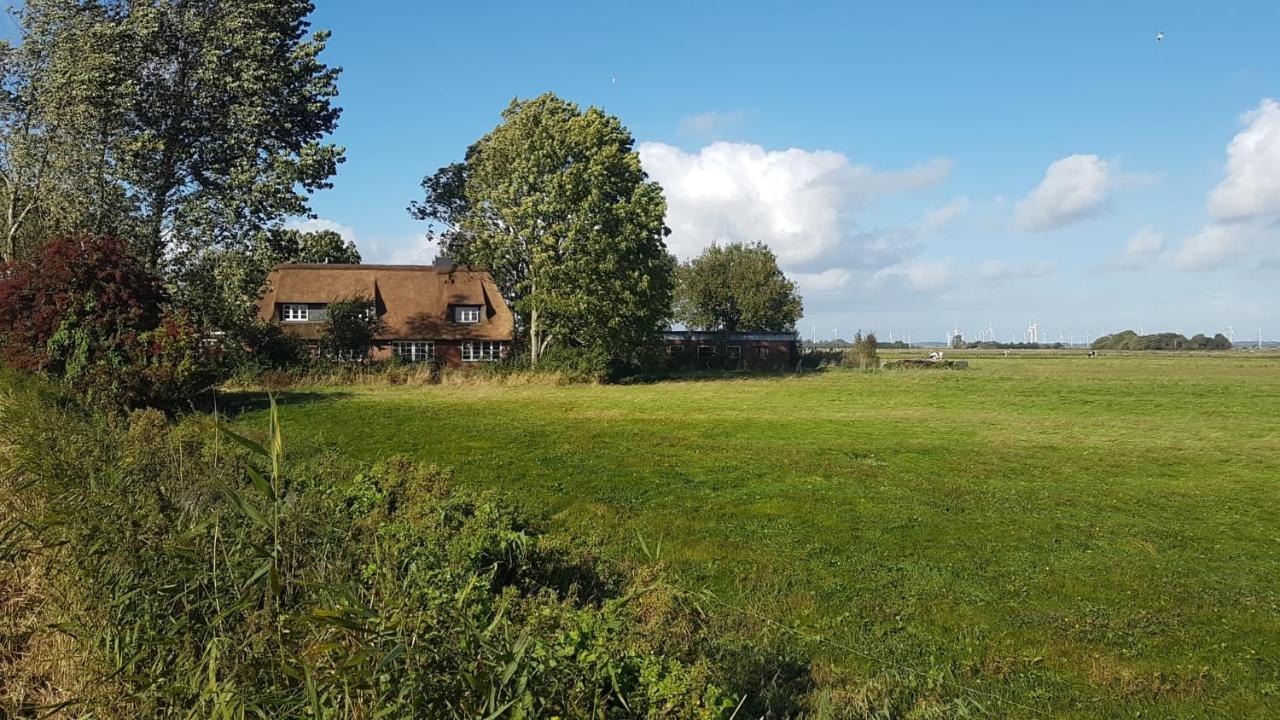 Ferienwohnung Diekblick - Kleiner Deichhof Hattstedtermarsch Экстерьер фото