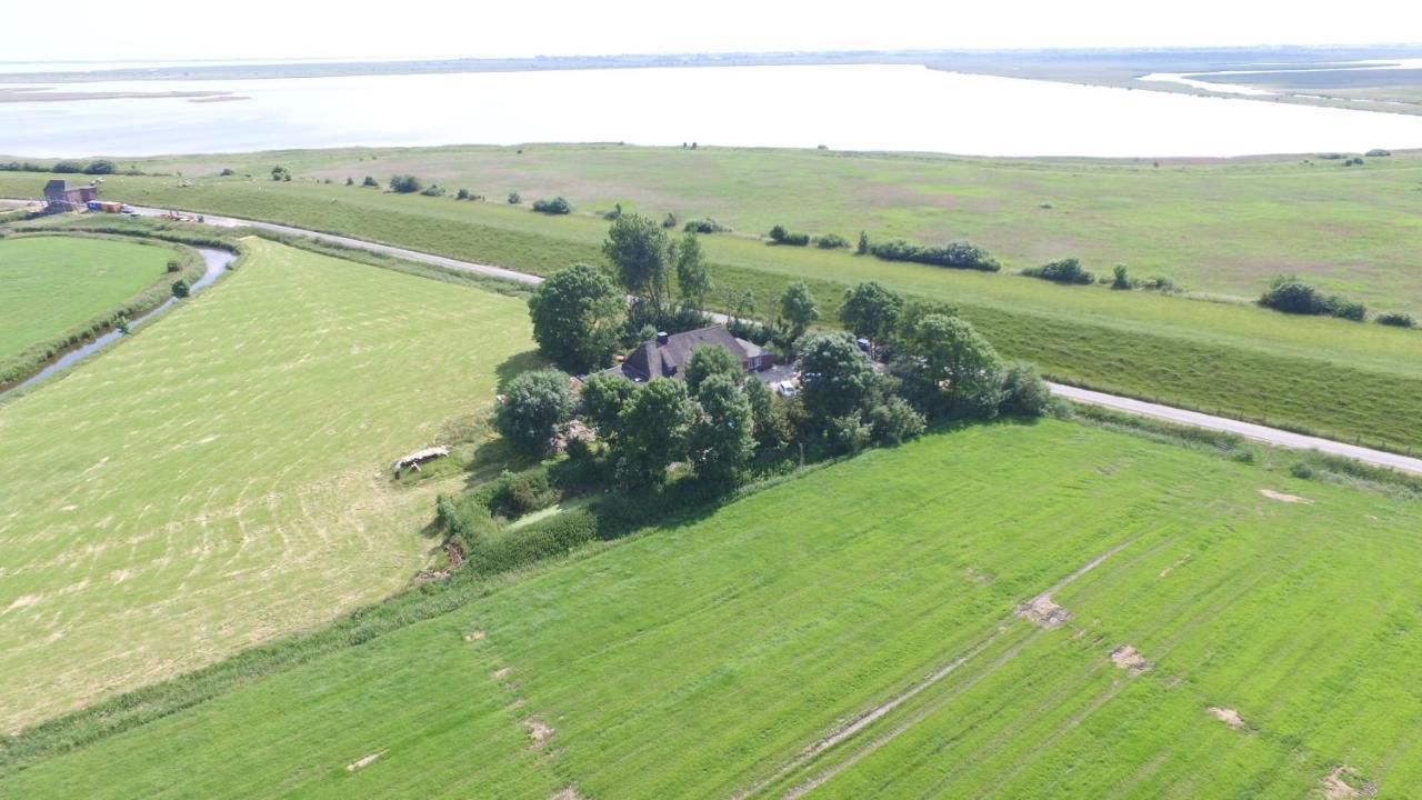 Ferienwohnung Diekblick - Kleiner Deichhof Hattstedtermarsch Экстерьер фото